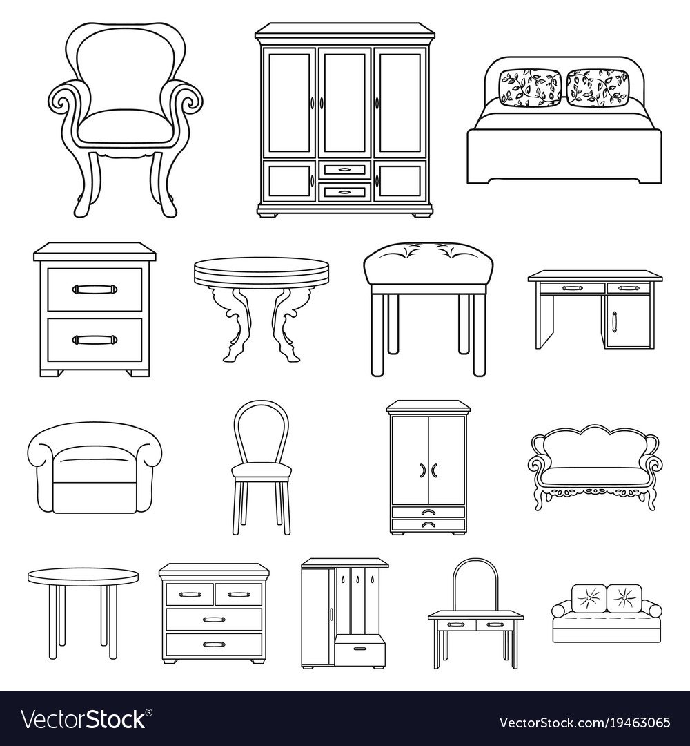 Предметы мебели