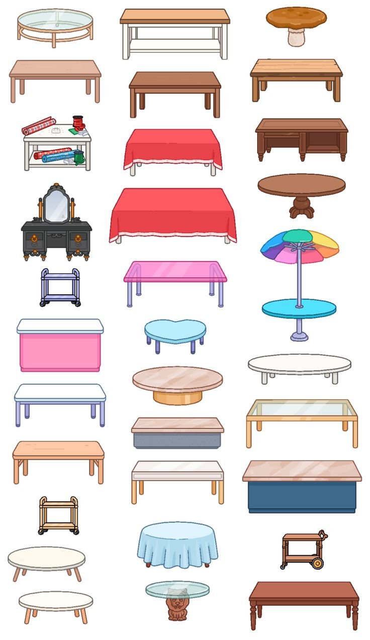 Мебель Worksheets for Kids