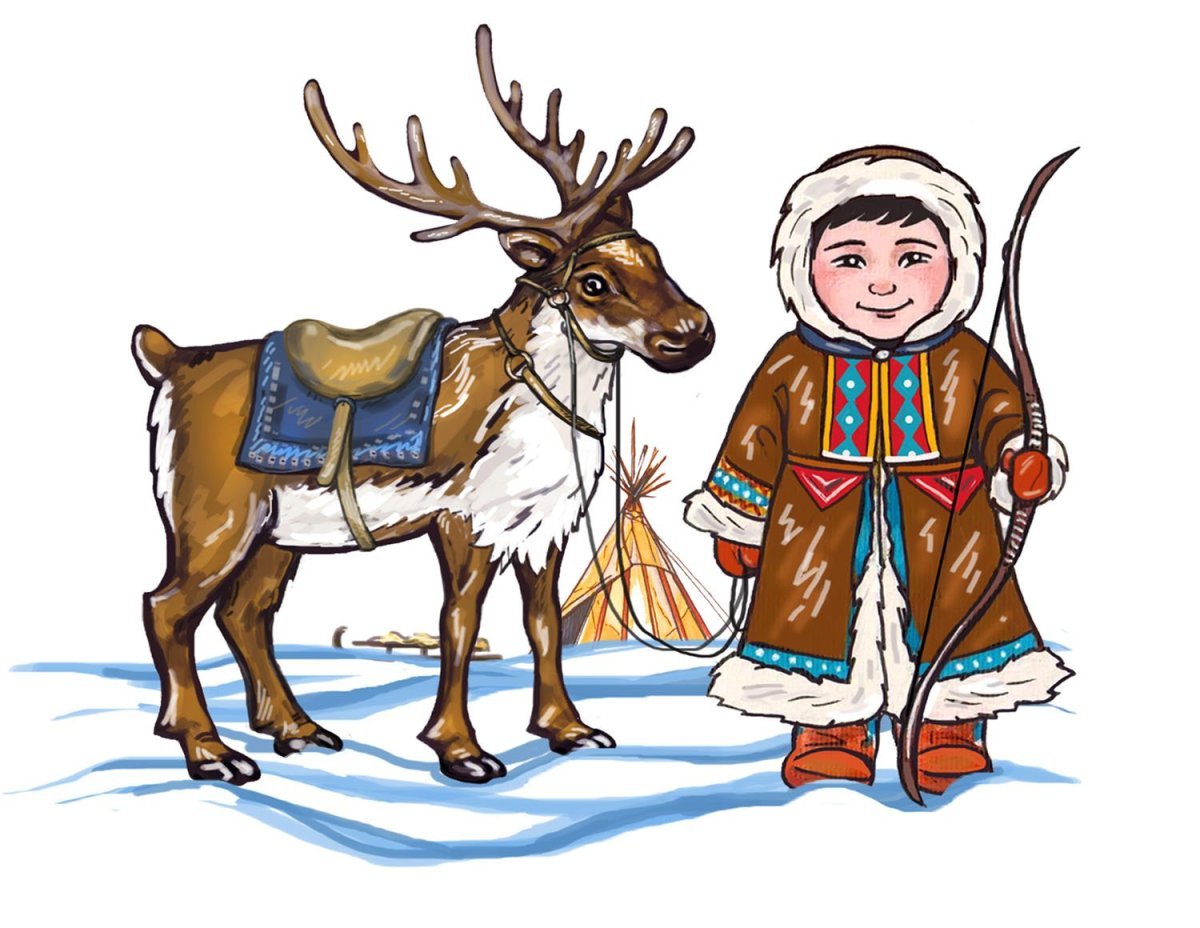 Народы севера для детей