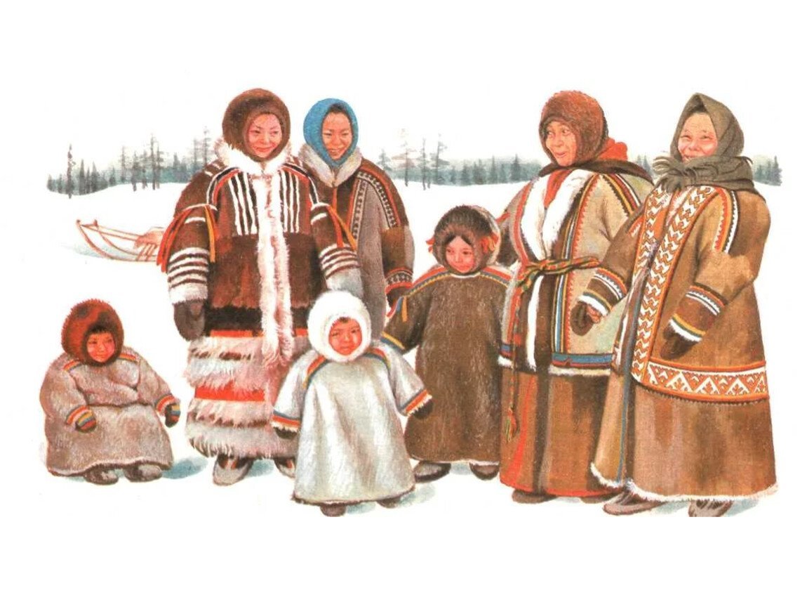 Детские поделки народов севера