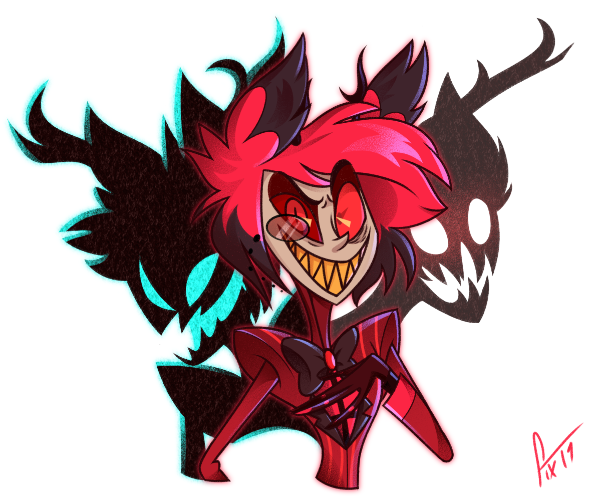 Адский босс Аластор рисунки
