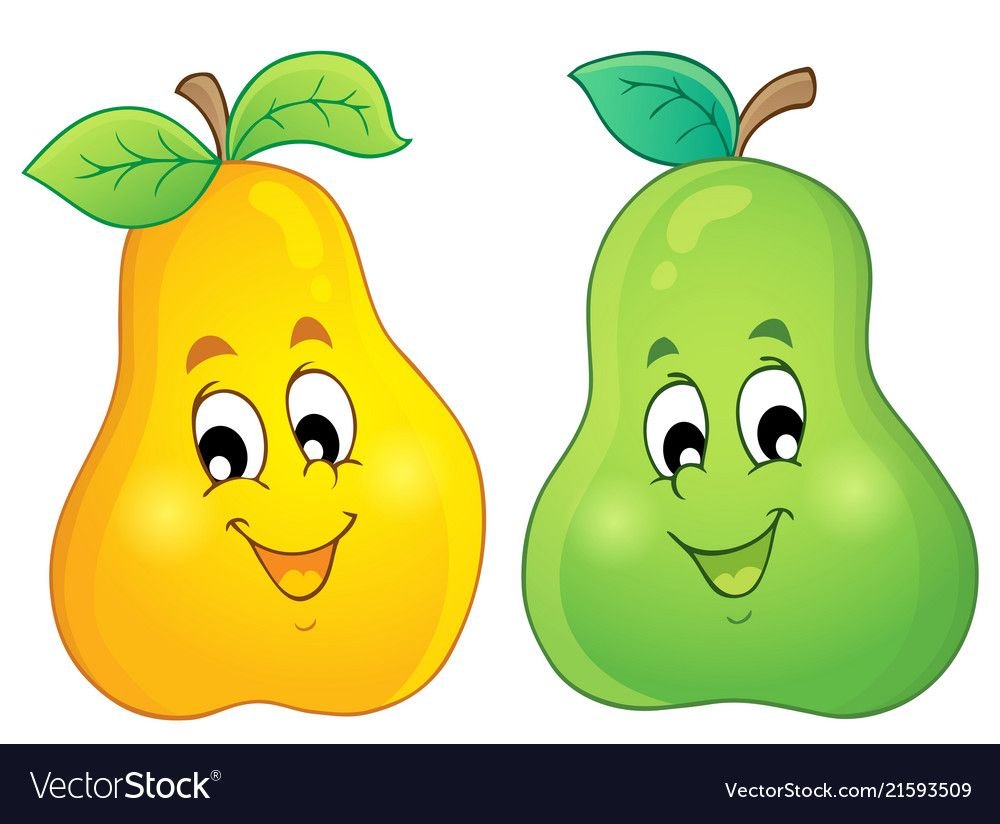 Груша вектор