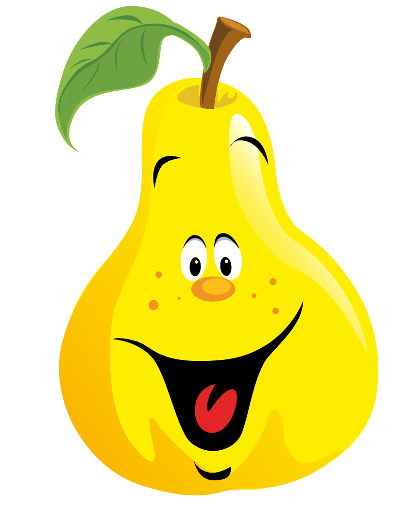 Детская картинка груша