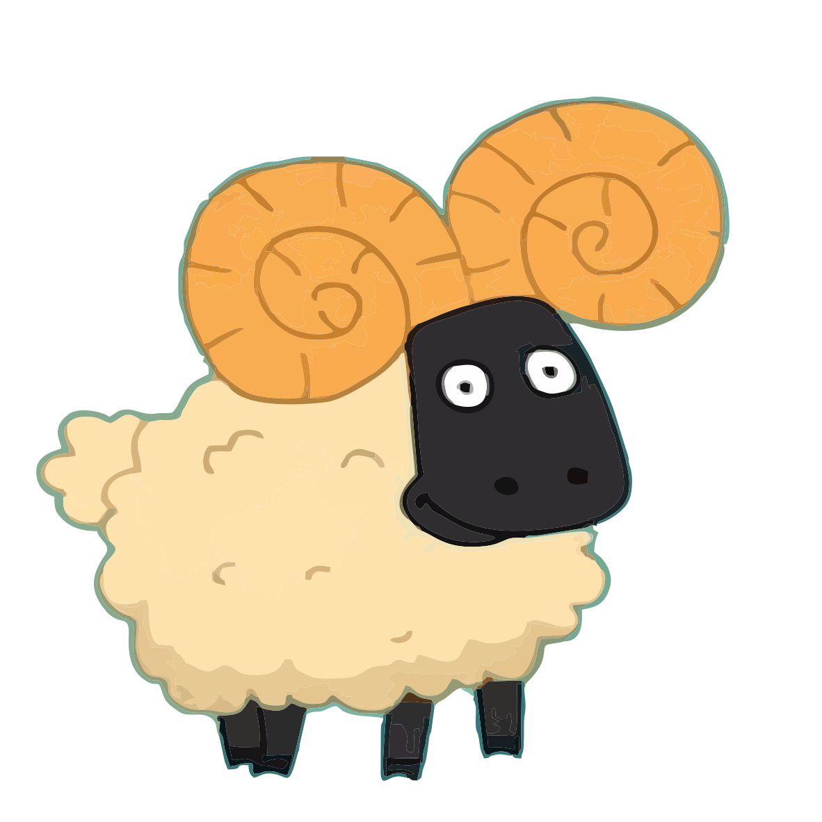 Ягненок на руках