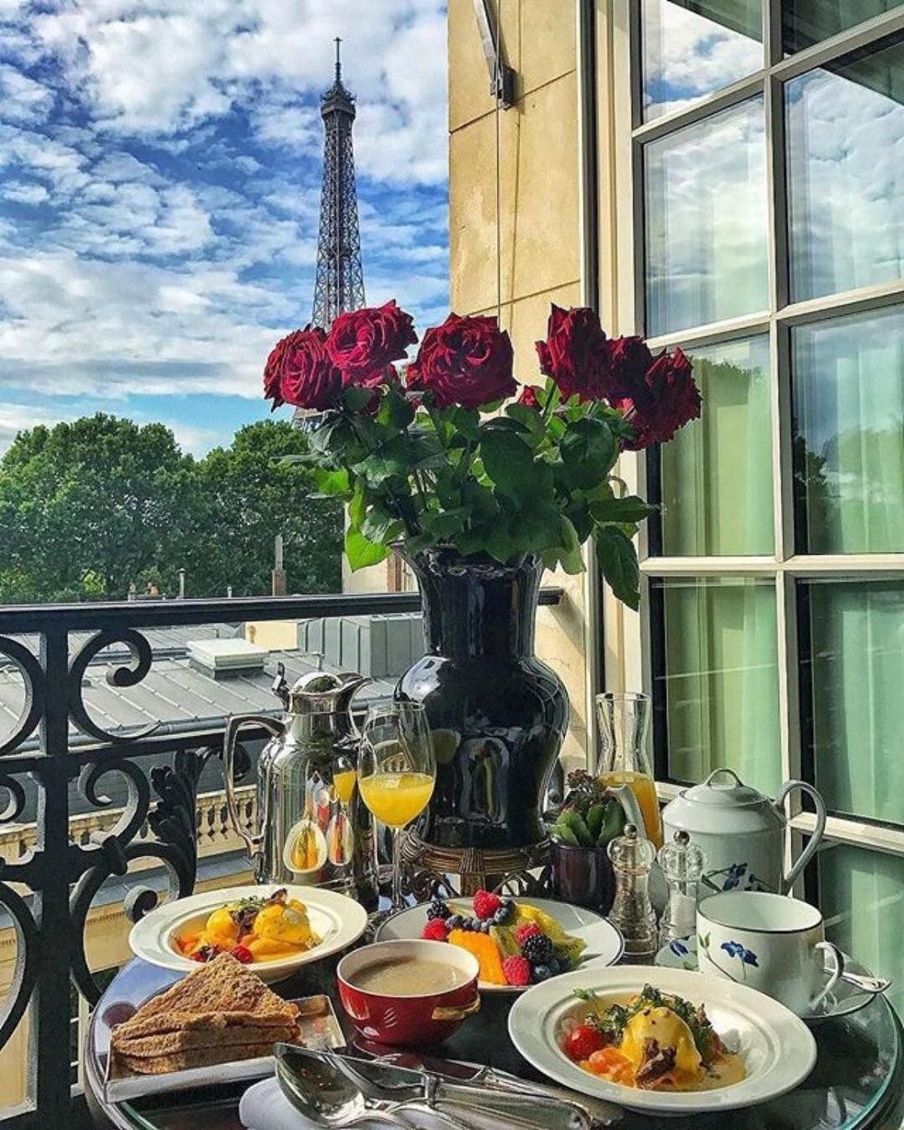 Кофе на балконе