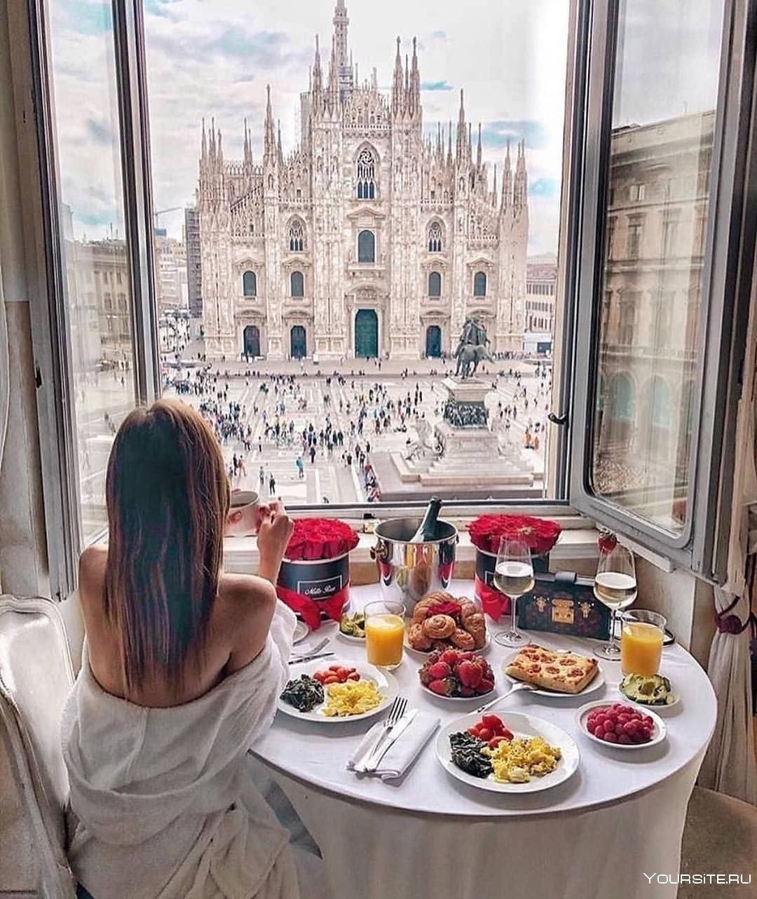 Завтрак в отеле