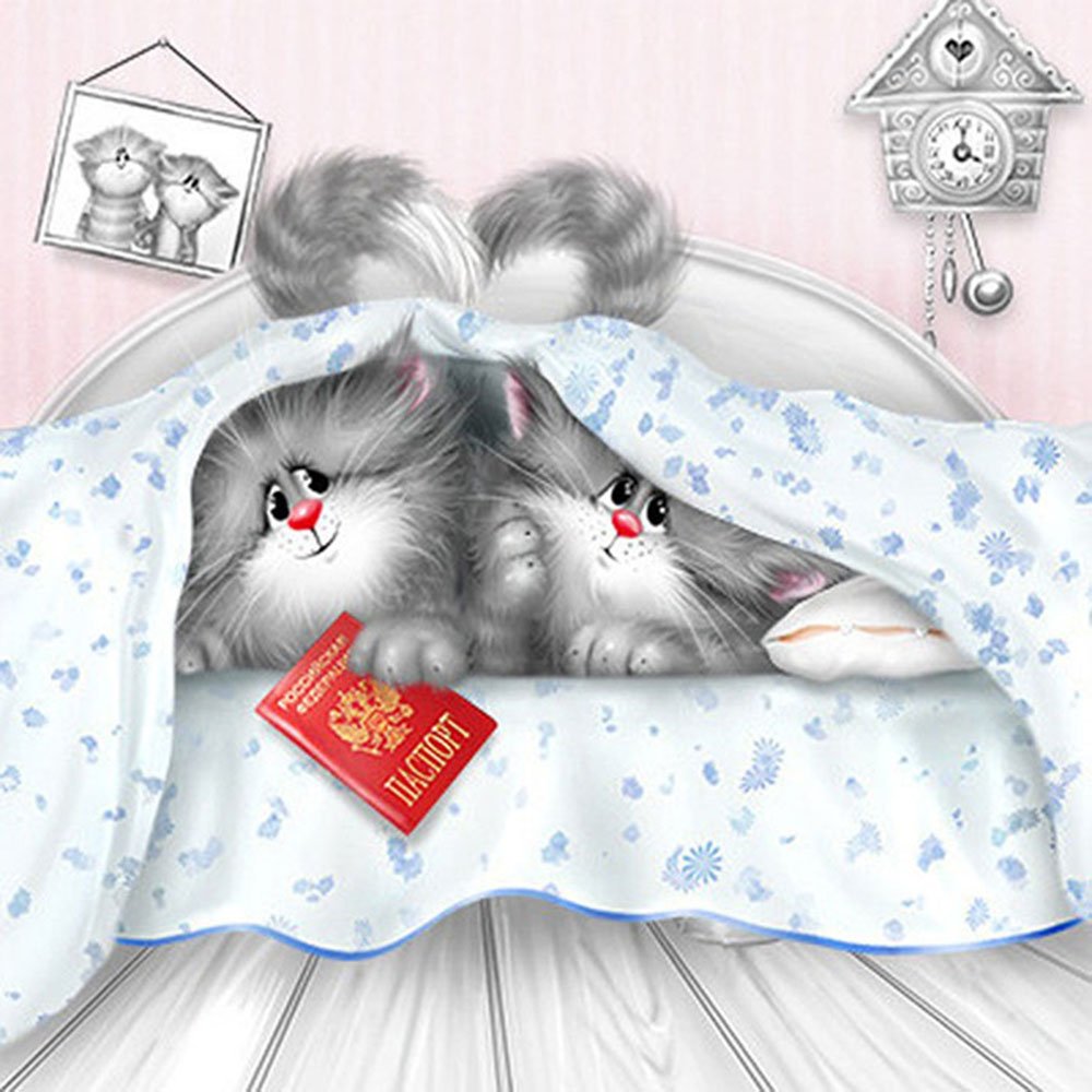 Спи котенок доброй ночи