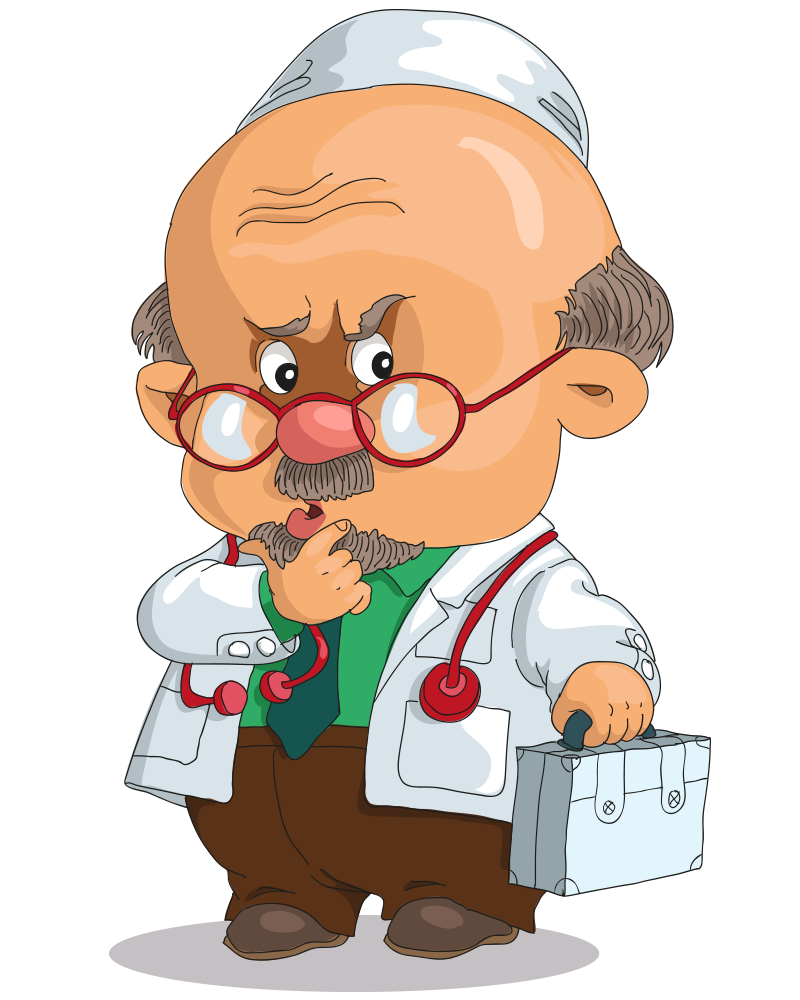 Медик мультяшный