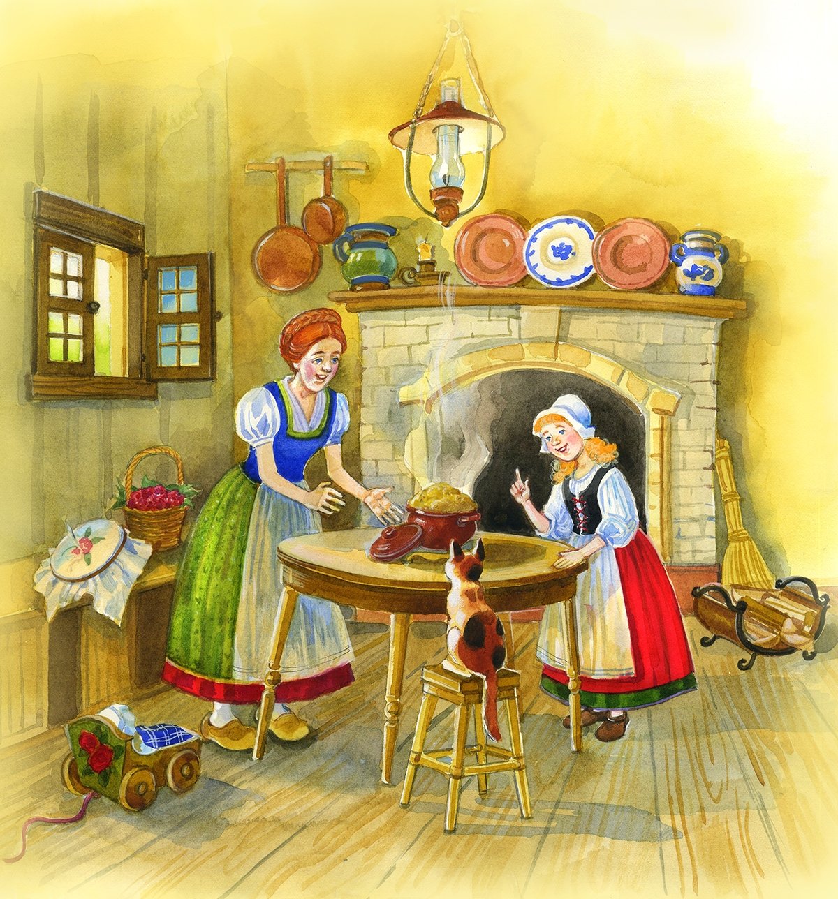 Братья Гримм "горшочек каши"