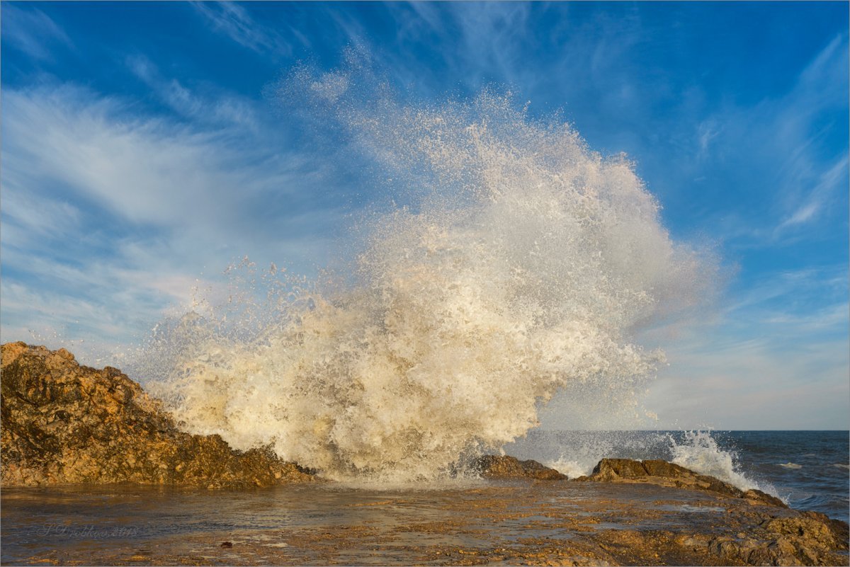 Ветер на пляже