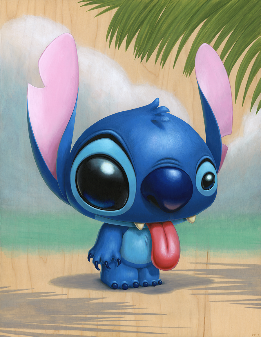 Грустный Стич из Лило и Стич