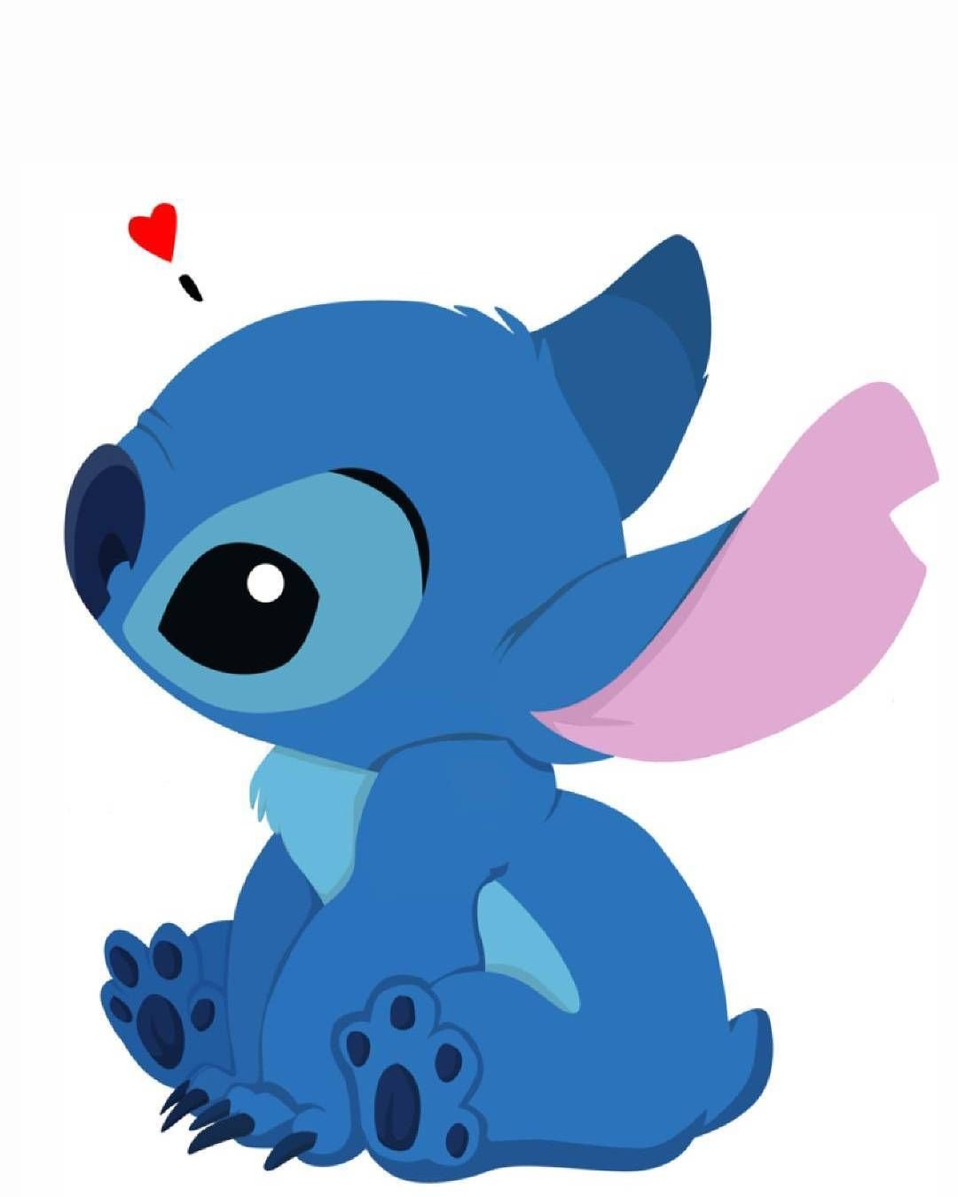 Наклейки в виде Стича