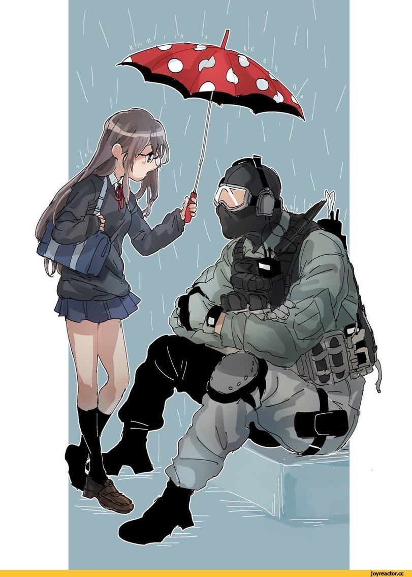 Американские солдаты и дети в Ираке