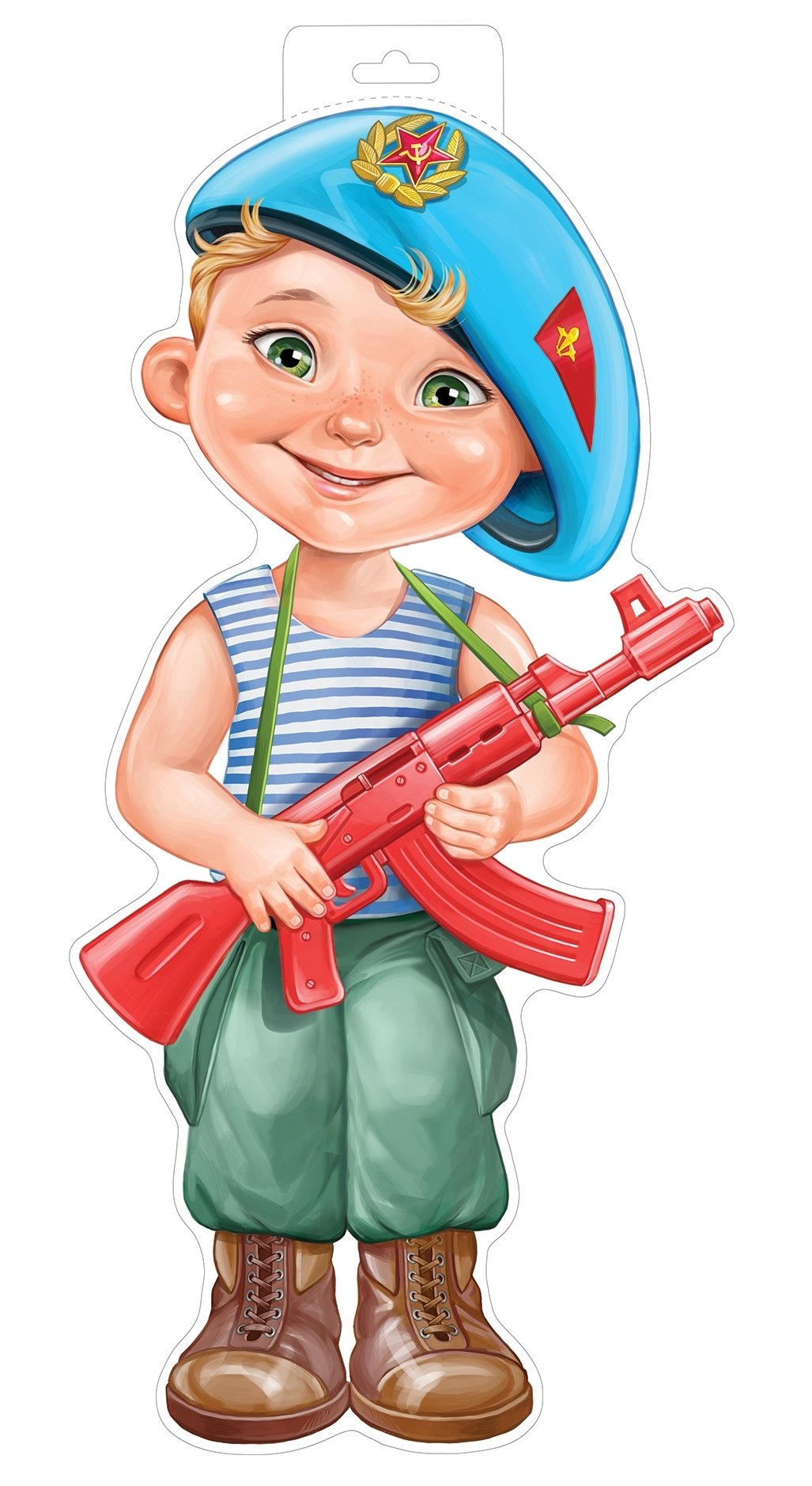 Спецназовец с ребенком