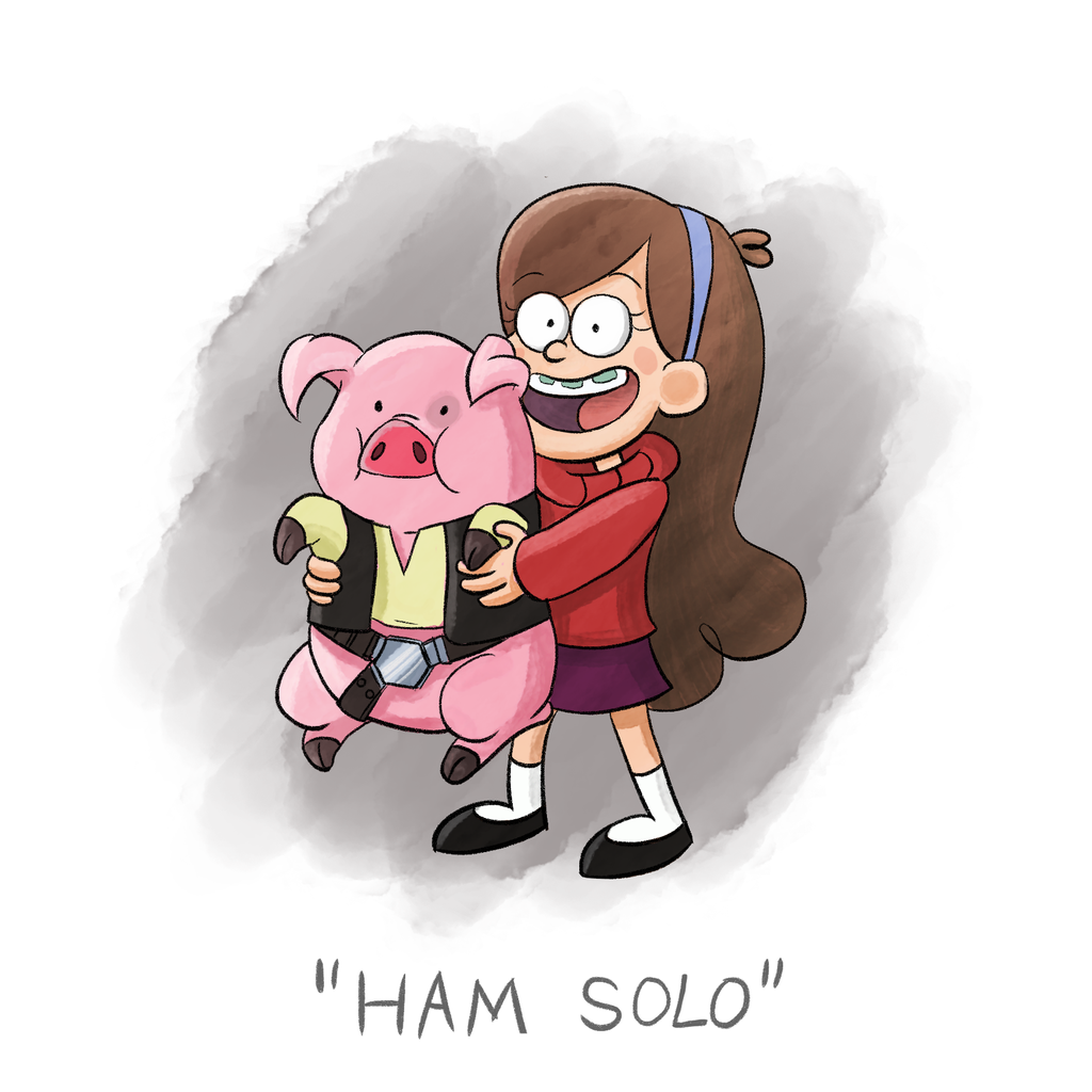 Гравити Фолз Мейбл и Свинка