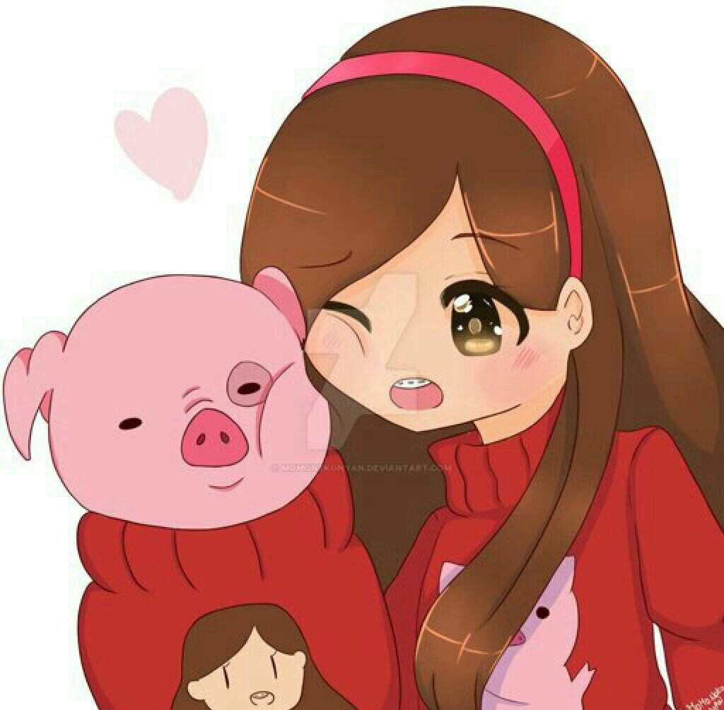 Гравити Фолз Мэйбл и Пухля