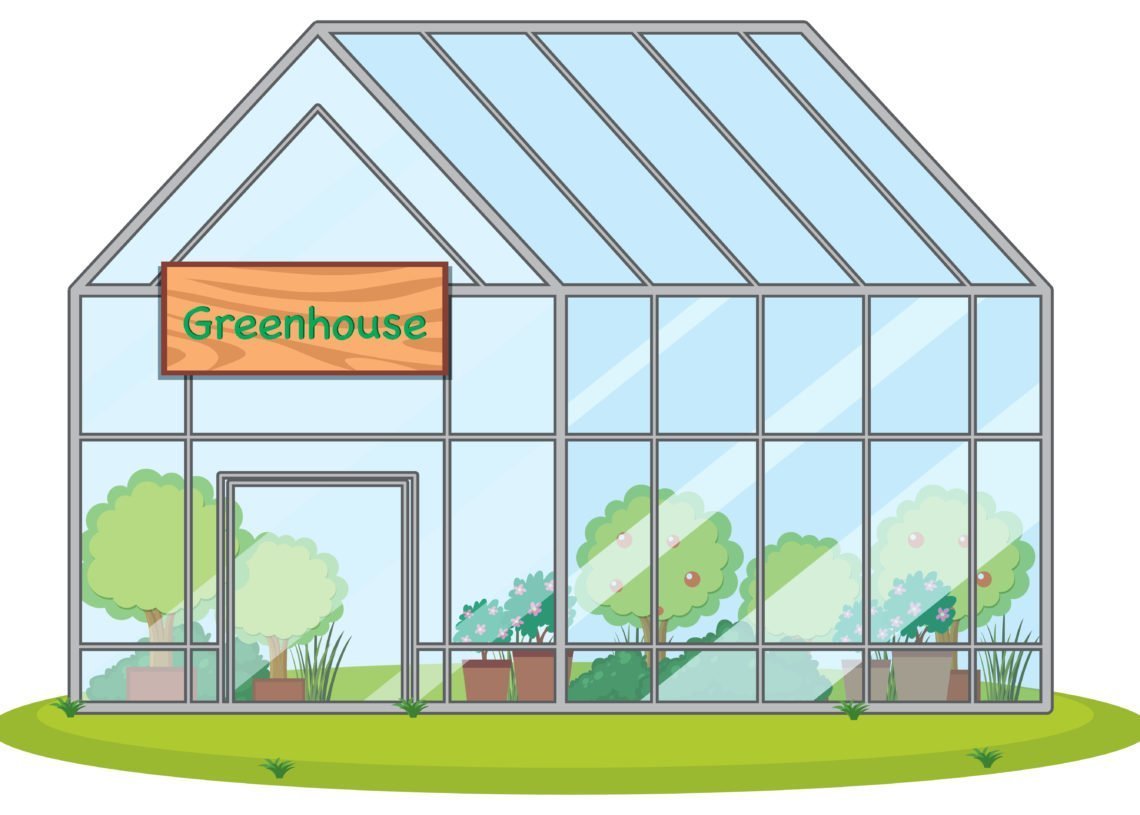 Теплица мультяшная