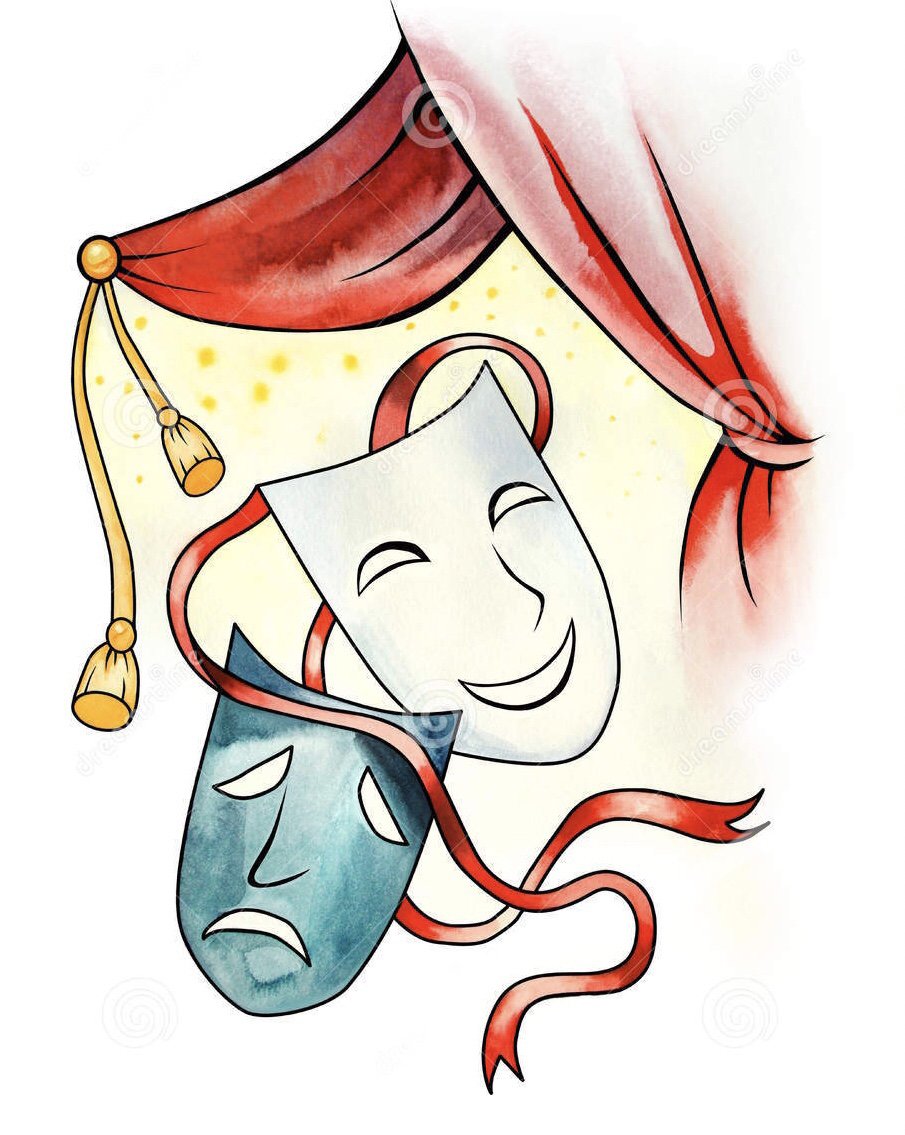 Театральный кружок маска