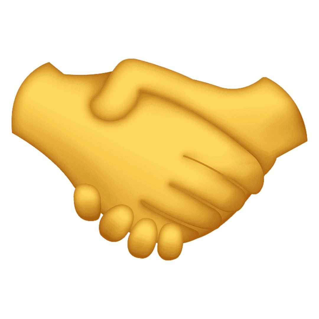 Смайлик здоровается