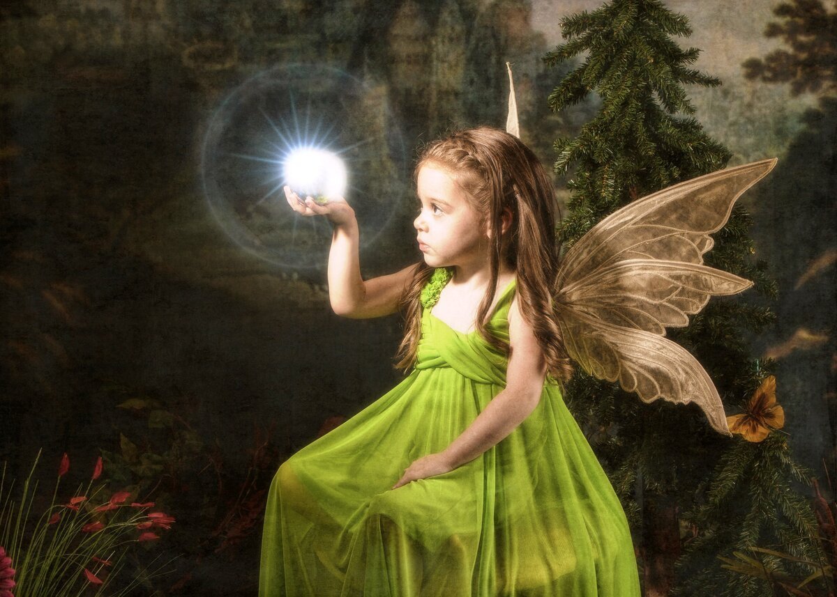 Волшебница с крыльями