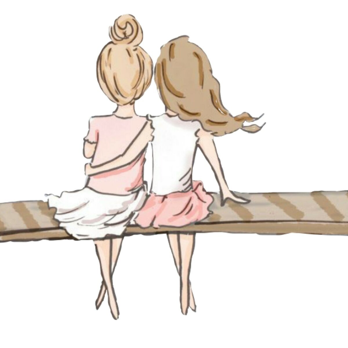 Поддержка подруги