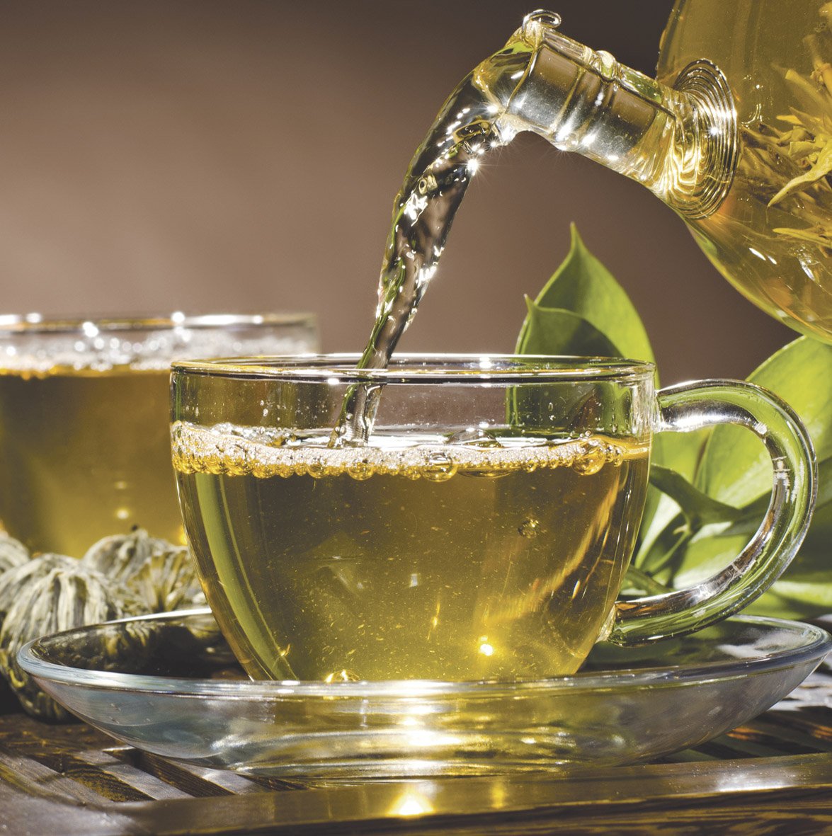 Чашка зеленого чая