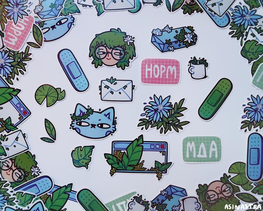 Асинастра Стикеры