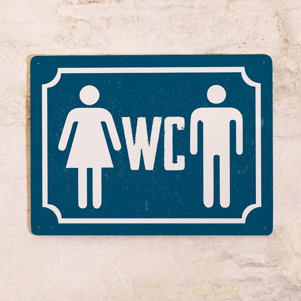 Указатель туалет