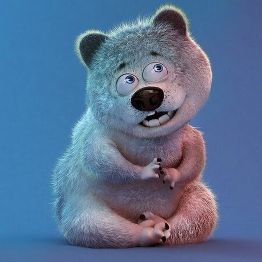 Прикольный мишка