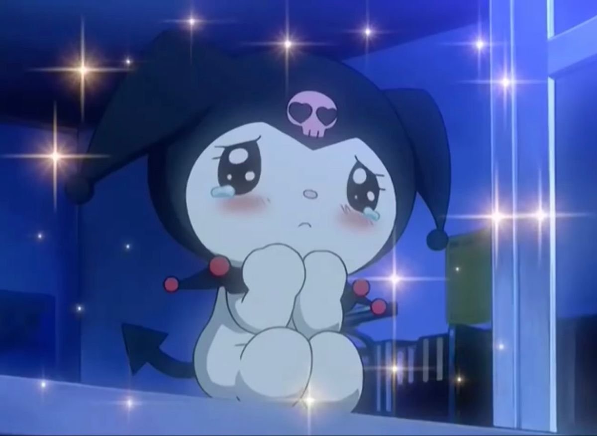Kuromi Мелоди плачет