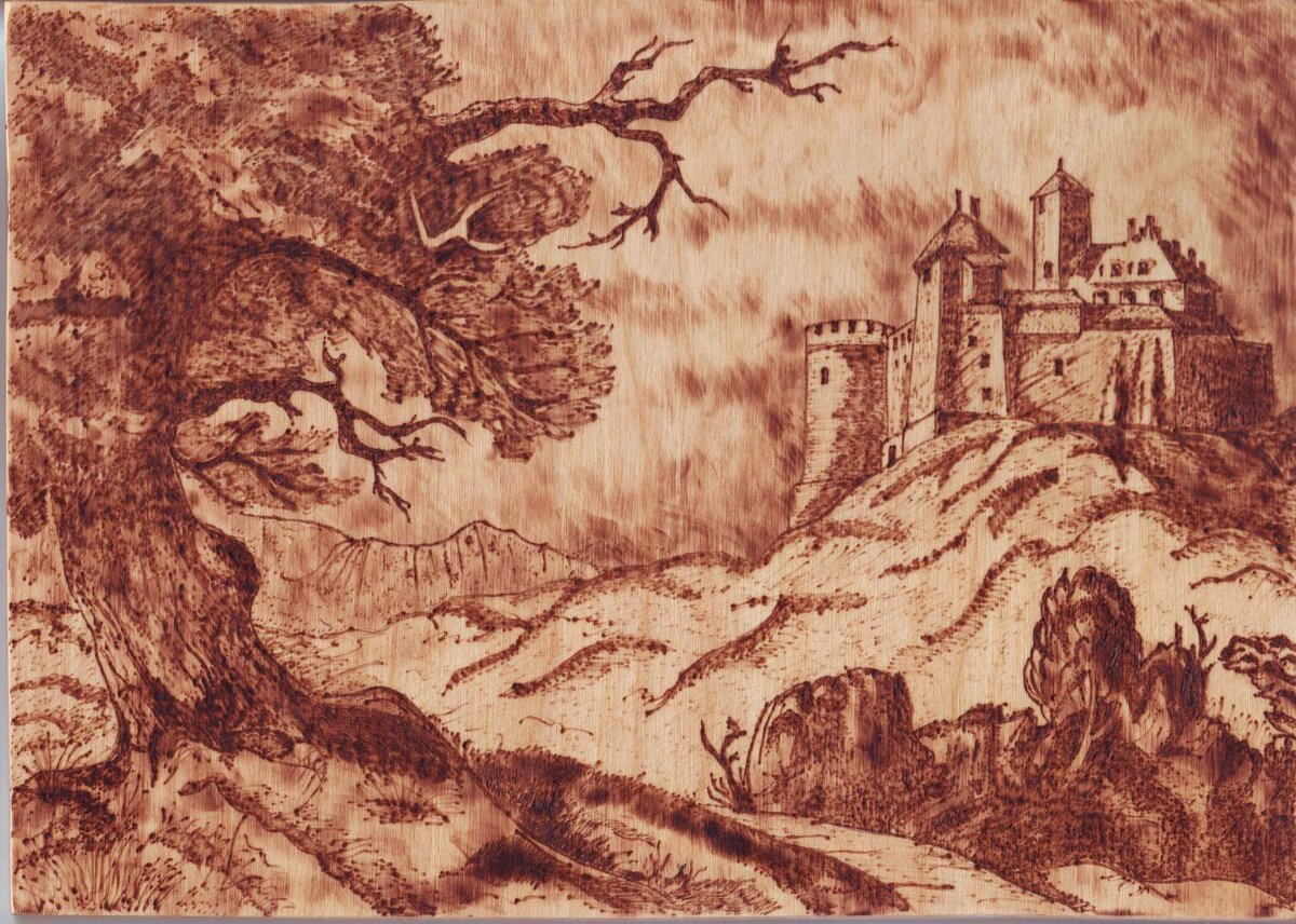 Выжигание по дереву