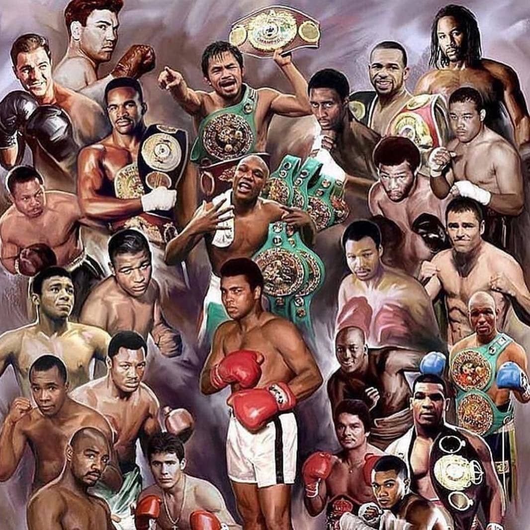 Боксерские перчатки на спортсмене