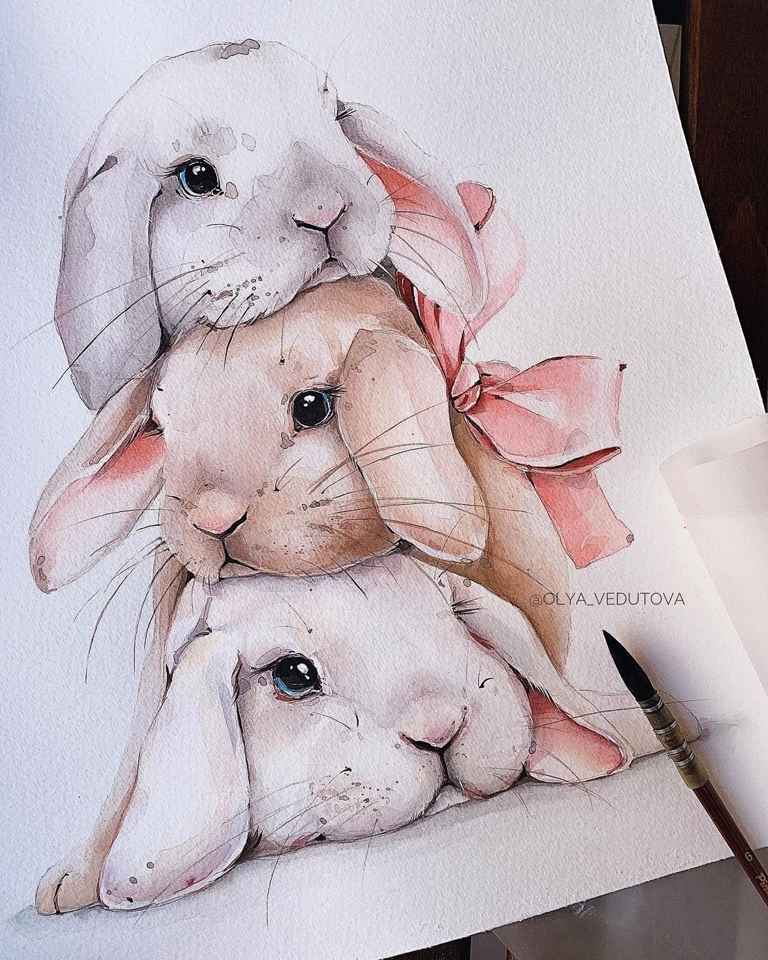 Милые кролики