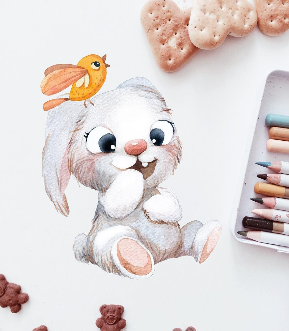 Розовый кролик