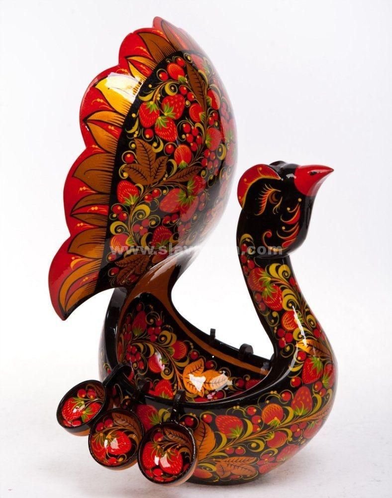 Хохломская роспись промысел