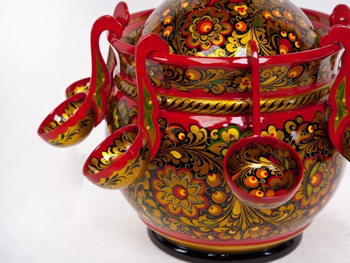 Народные промыслы Золотая Хохлома