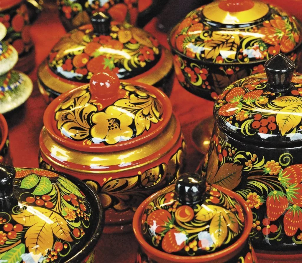 Народный промысел Нижегородской области Хохломская роспись