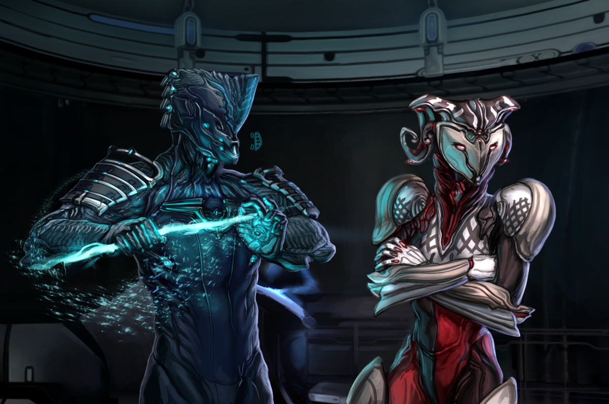 Варфрейм арт