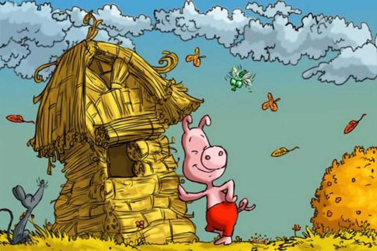 Домики трех поросят