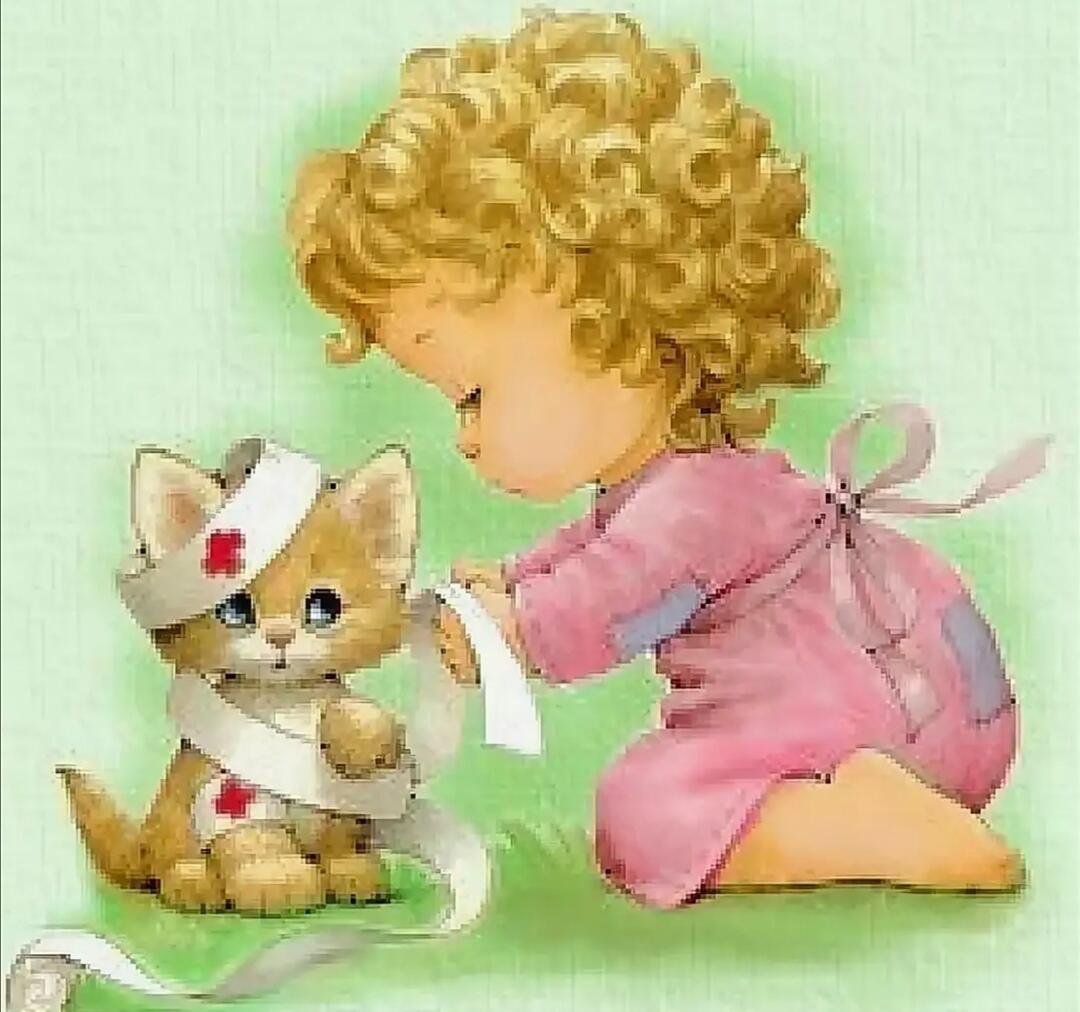 Открытки с выздоровлением девочке