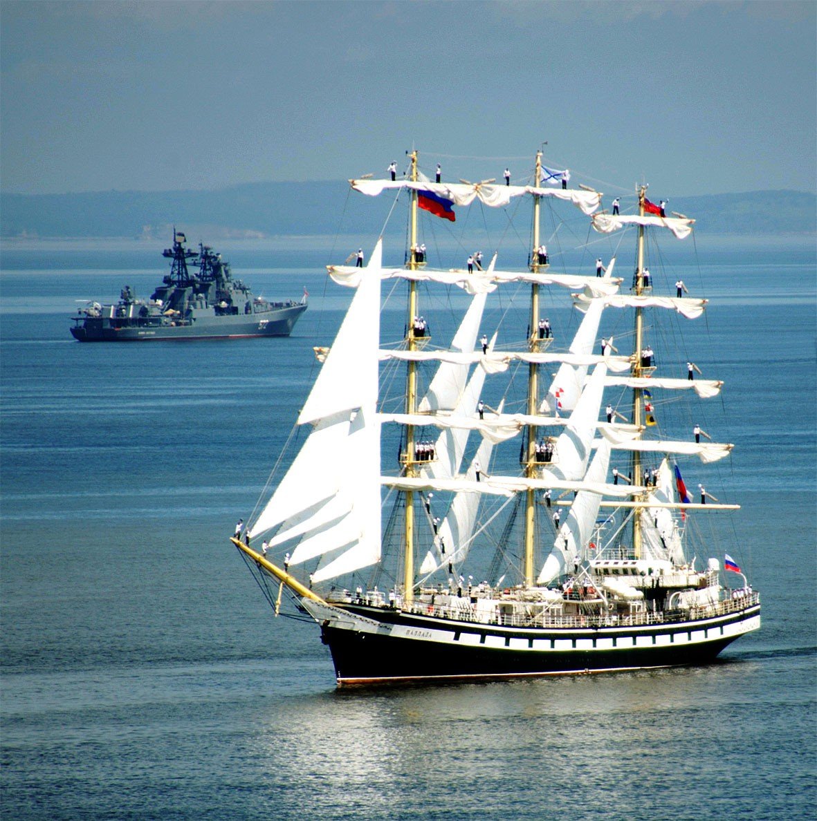 Барк Крузенштерн и Седов