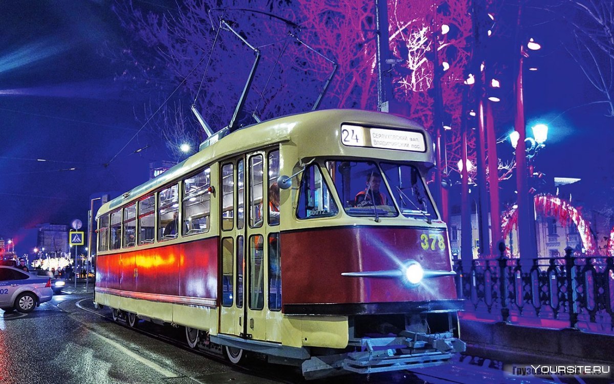 Вечерний трамвай