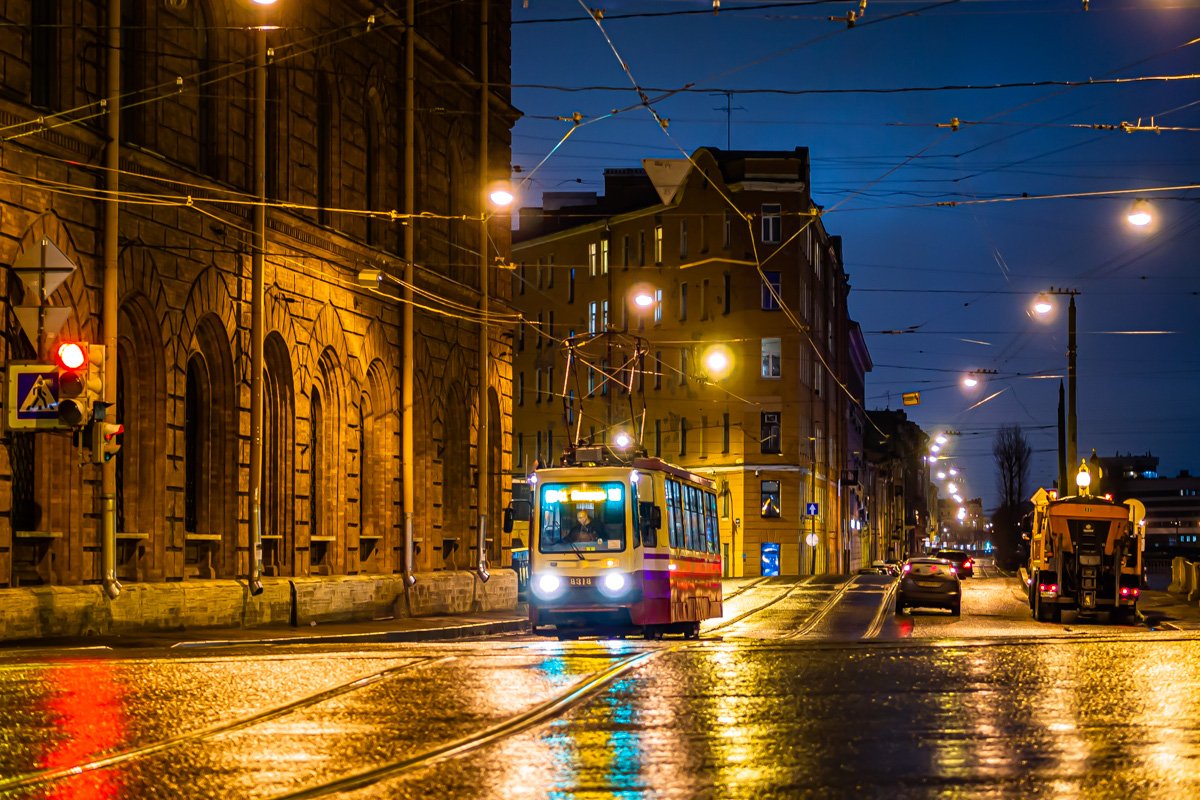Ночной трамвай Санкт-Петербург