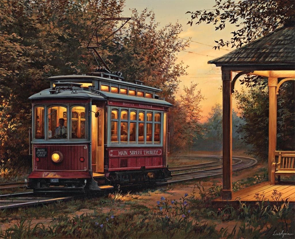 Евгений Лушпин трамвай