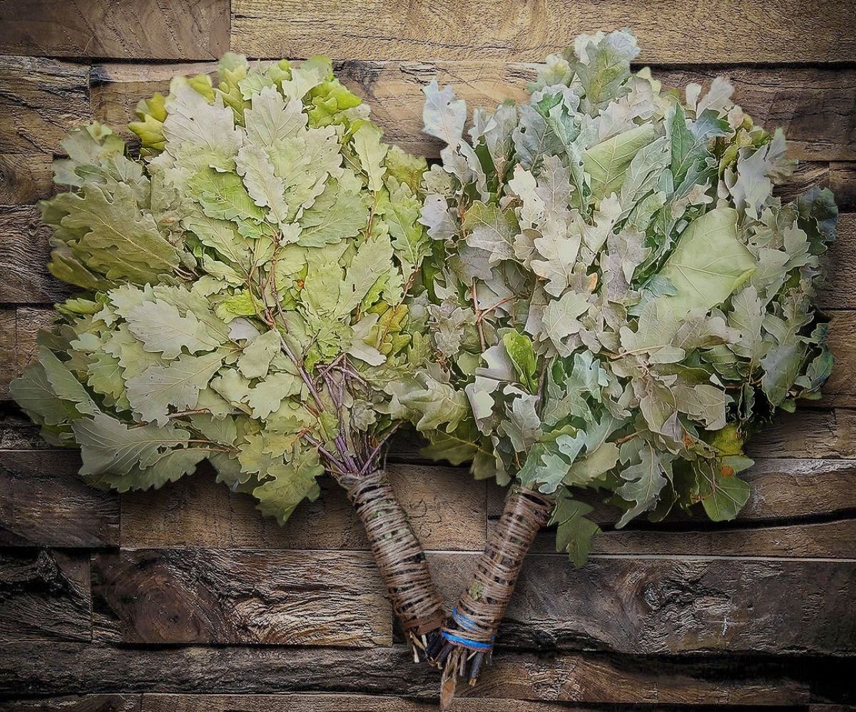 Березово дубовый веник