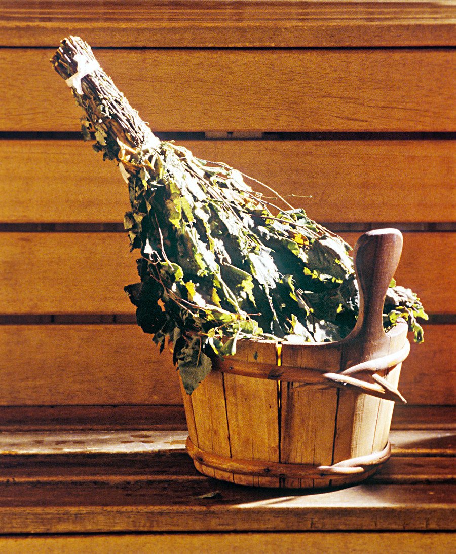 Парилка с веником