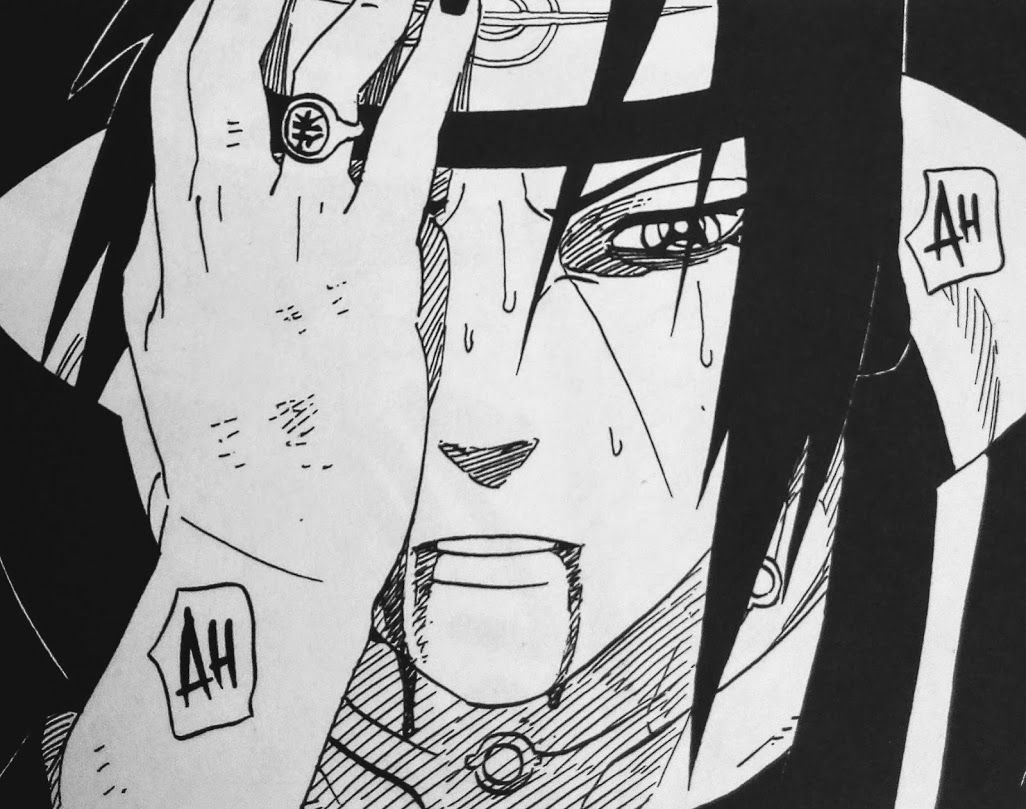 Манга Наруто Итачи