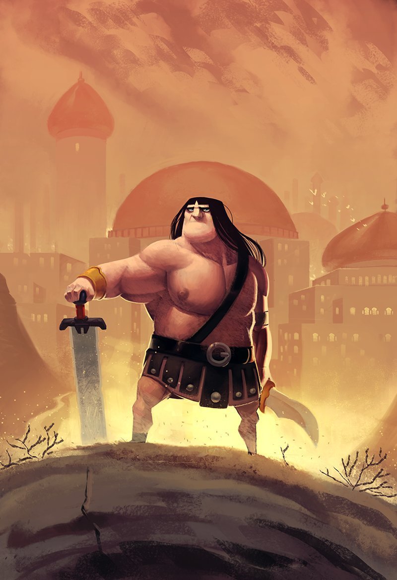 Смешной варвар