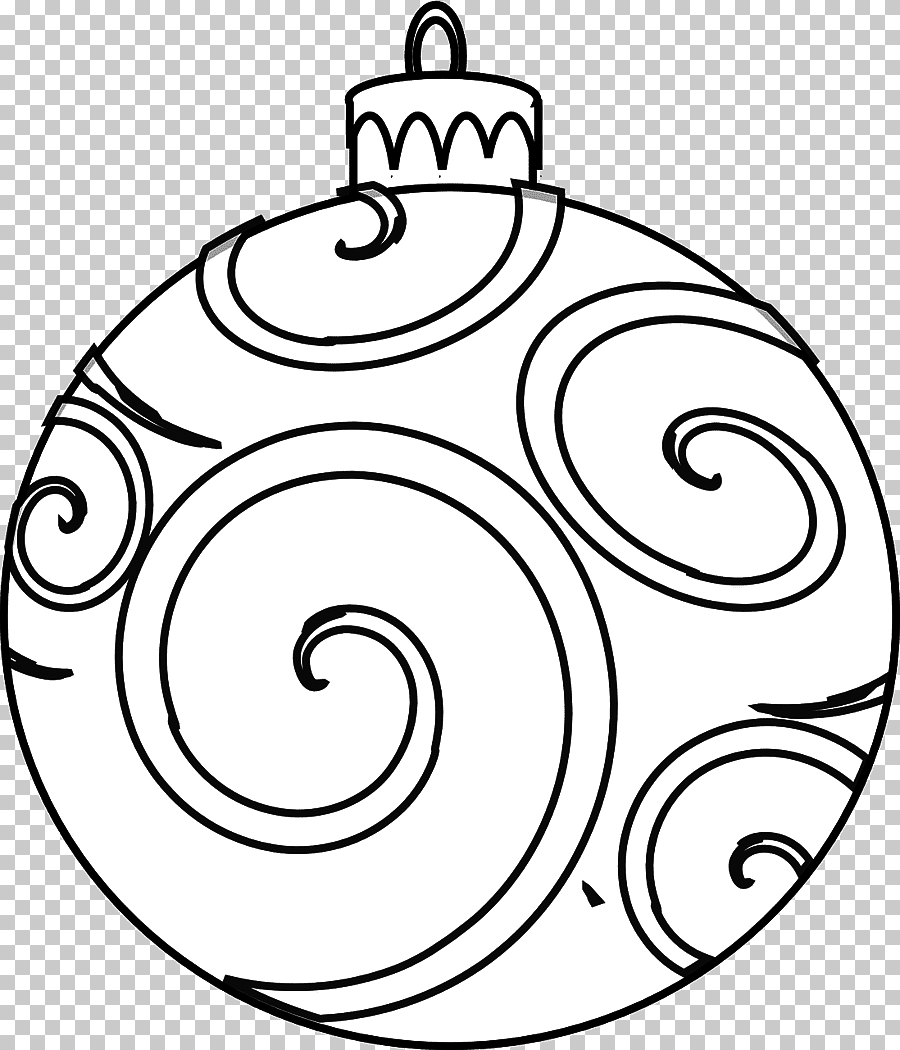 Раскраска новогодние игрушки