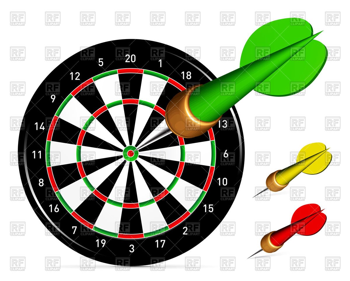 Дартс мультяшный